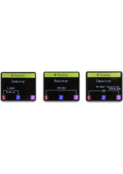 1,8 Inç (160X128) Renkli Ekran Çok Fonksiyonlu Tft Arka Işık Transistörü Lcr-Tc1 Diyot Triyot Kapasitör Için Test Cihazı (Yurt Dışından) modelleri