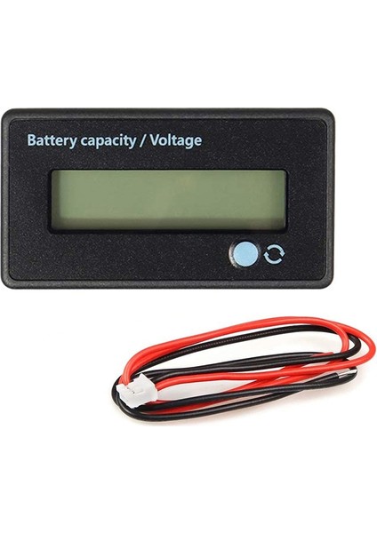 Pil Ölçer Pil Kapasitesi Gerilim Monitörü, Dc Ölçer Göstergesi (Yurt Dışından)