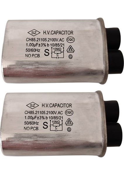 CH85 Yüksek Gerilim Mikrodalga Fırın Kondansatörü 1.00UF Yüksek Gerilim Kondansatörü Boost Filtre Kondansatörü Alüminyum Kabuk (Yurt Dışından)