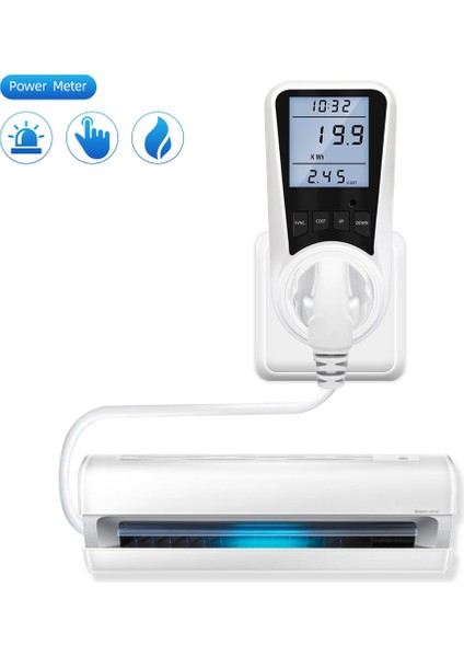 DDS109L Wer Metre Soketi Monitörler Wer Elektrik Tüketimi Watt Metre Takılabilir Soket Wer Watt Ölçer (Yurt Dışından) modelleri