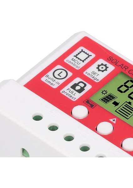 Solar Şarj Regülatörü Pwm Lityum Pil Fotovoltaik Regülatör Enerji Üretim Sistemleri Akıllı Evler Için LCD Ekran (Yurt Dışından) fırsatları