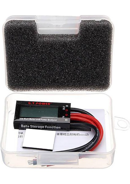 Gtpower 30A Lipo Pil Mini Hassas Watt Metre (Yurt Dışından)