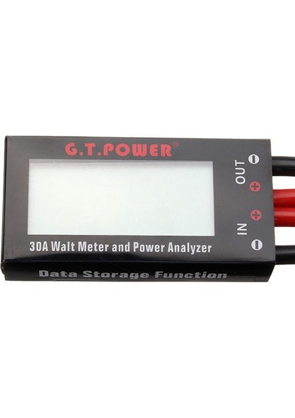 Gtpower 30A Lipo Pil Mini Hassas Watt Metre (Yurt Dışından)