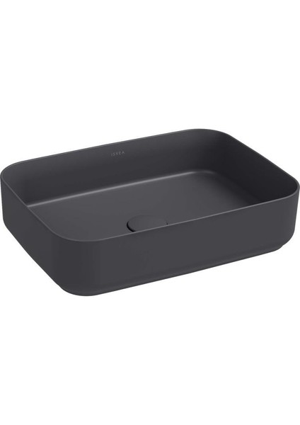 Infinity Tezgah Üzeri Lavabo 50CM Antrasit