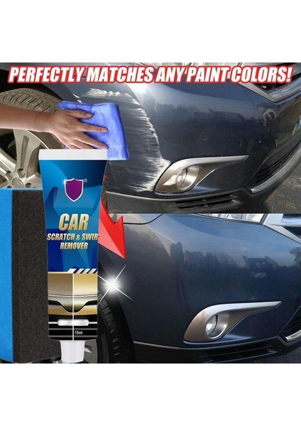 15/60/120 ml Otomatik Çizik Onarım Macunu Girdap Sökücü Onarım Bakım Boya Parlatma Balmumu Sünger ile Silin Araç Bakım Aracı (Yurt Dışından) fiyatları