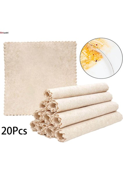 20 Parça Lif Kabağı Bulaşık Bezi Lif Yeniden Kullanılabilir Bulaşık Paçavraları Mutfak Penceresi Için (Yurt Dışından) modelleri