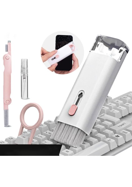 Bluewow 7-In-1 Bilgisayar Klavye Temizleyici Fırça Seti Kulaklık Temizleme Kalemi Kulaklık Klavye Temizleme Araçları Temizleyici Klavye Tuş Çektirme Kiti (Yurt Dışından) fiyatları