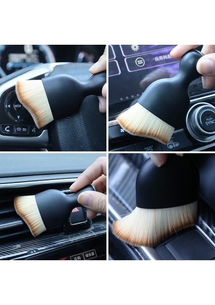 Adet Ark Araba Iç Temizlik Yumuşak Fırça Pano Hava Çıkış Boşluğu Toz Giderme Detaylandırma Fırçası Oto Bakım Temizleme Aracı (Yurt Dışından) indirimleri