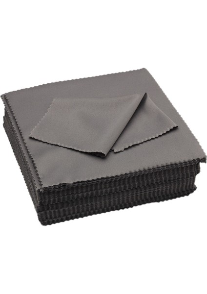 Fiber Ekran Temizleme Bezi 19X20 cm Gri, Tüm Akıllı Telefonlar ve Tablet Pc'ler Için - Ekran Bezi Temiz - Ekran Bezi (Yurt Dışından)
