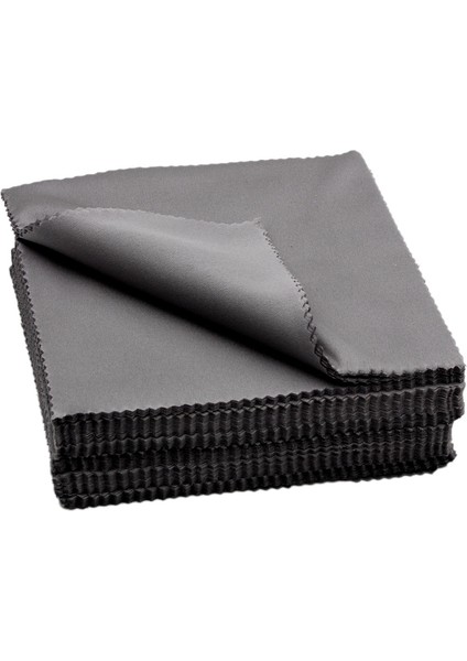 Fiber Ekran Temizleme Bezi 19X20 cm Gri, Tüm Akıllı Telefonlar ve Tablet Pc'ler Için - Ekran Bezi Temiz - Ekran Bezi (Yurt Dışından)