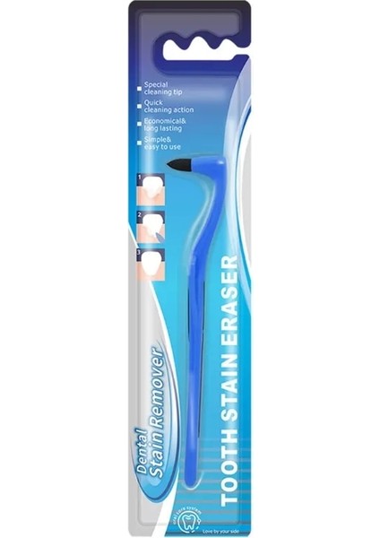 Diş Leke Çıkarıcı Diş Plak Aracı Tartar Silgi Parlatıcı Profesyonel Diş Beyazlatma Parlatma Temizleme Aracı (Yurt Dışından)