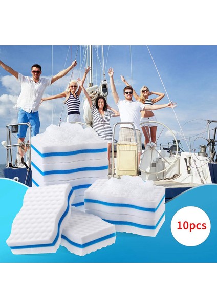 Quanbu 2020 10 Paket Tekne Itişme Silgi Ekstra Kalın Dayanıklı Tekne Süngeri Temizlik Için Çizgi Güverte Işaretleri Sihirli Tekne Aksesuarları (Yurt Dışından)