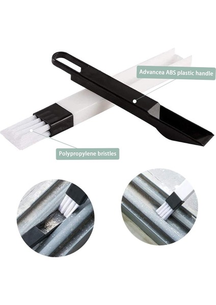 [sıcak] Pencere Oluk Temizleme Fırçası Ev Temizlik Araçları Çok Fonksiyonlu Windows Yuvası Fırça Klavye Köşesi Cranny Toz Kürek Parça Temizleyici (Yurt Dışından) fiyatları