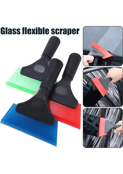 Araba Silecek Pencere Tonları Plastik Ambalaj Cam Su Silecek Filmi Kazıyıcı Silecek Kaymaz Saplı Ev Otomatik Temizleme Aracı (Yurt Dışından)