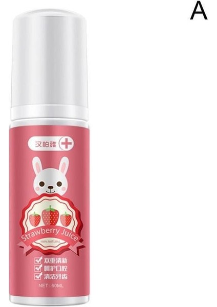 60 ml Köpük Diş Macunu Leke Çıkarma Diş Ağız Temizleme Diş Diş Macunu Macunu Leke Bakımı Beyazlatma Diş Aracı Multiflavors (Yurt Dışından)