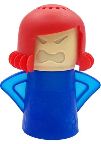 [ayak Izi] Kızgın Anne Mikrodalga Temizleyici Fırın Buharlı Temizleyici Mutfak Için Mikrodalga Aletlerini Kolayca Temizler Buzdolabı Temizleme Araçları (Yurt Dışından)