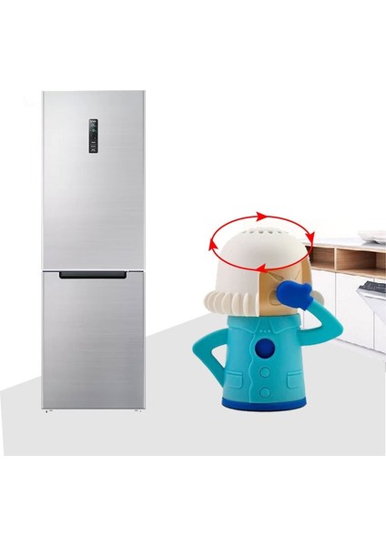 [ayak Izi] Kızgın Anne Mikrodalga Temizleyici Fırın Buharlı Temizleyici Mutfak Için Mikrodalga Aletlerini Kolayca Temizler Buzdolabı Temizleme Araçları (Yurt Dışından) fırsatları