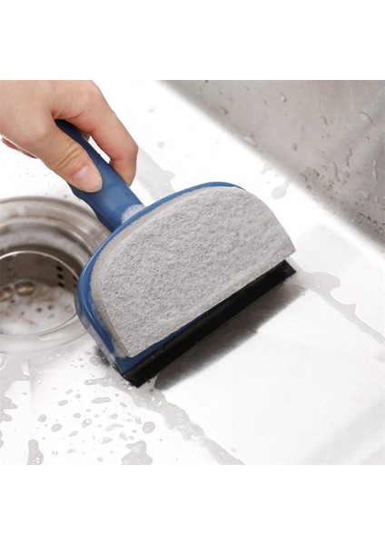 Pencere Camı Kazıyıcı Fırça Çift Amaçlı Silecek Ev Banyo Fayansı Temizleme Fırçası Araba Cam Sileceği Temizleme Araçları (Yurt Dışından)