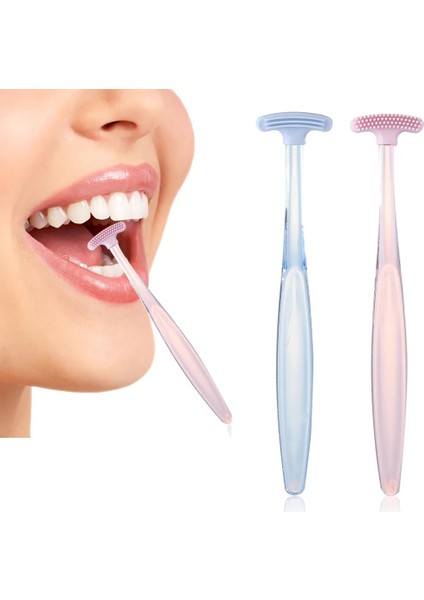 Unisex Silikon Dil Kazıyıcı Çift Taraflı Dil Temizleme Ağız Hijyeni Aracı Kötü Nefes Sağlık Aracı Gıda Sınıfı Malzeme (Yurt Dışından) modelleri