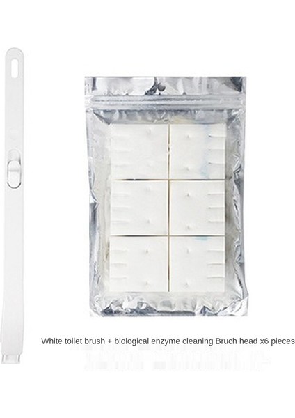 Yedek Fırçalar Kafa Tuvalet Fırçası Tek Kullanımlık Banyo Tuvalet Fırçası Temizleyici Uzun Saplı Ölü Köşe Temizleme Fırçası (Yurt Dışından) fırsatları