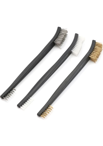 Adet Mini Paslanmaz Çelik Pirinç Naylon Tel Fırça Seti Temizleme Cilası Aracı Podazz (Yurt Dışından) modelleri