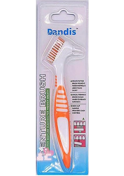 Taşınabilir Protez Fırçası Çift Taraflı Takma Diş Temizleme Fırçası Çok Katmanlı Yumuşak Kıl Diş Brace Diş Fırçası Ağız Bakımı Aracı (Yurt Dışından)