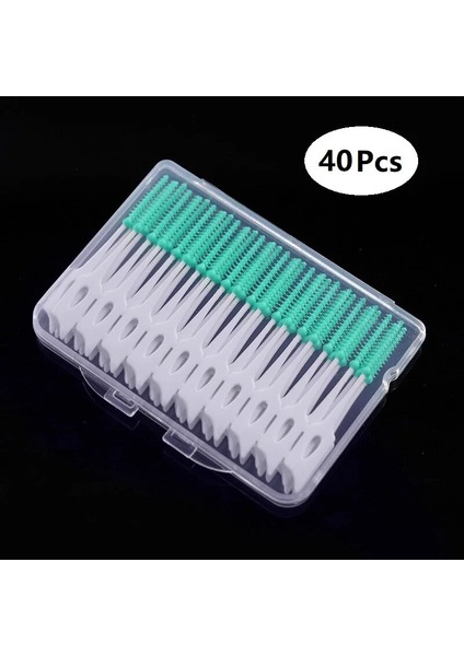 20/40 Adet Diş Arası Fırçalar Gıda Sınıfı Silikon Ultra Sıkı Kıllar Diş Arası Temizleyiciler Yumuşak Kürdan Ağız Hijyeni Aracı (Yurt Dışından) fiyatları