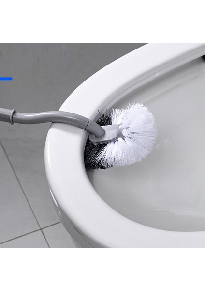 Çok Fonksiyonlu Kafa Plastik Tuvalet Fırçası Kavisli Banyo Temizleme Scrubber Bükme Kalınlaşmak Kolu Köşe Fırça Pp Tutucu (Yurt Dışından) fırsatları