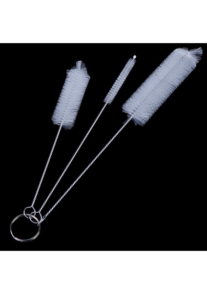 Beyaz 3 Adet Laboratuvar Test Tüpü Temizleme Fırçası Ev Mutfak Şişe Temiz Alet Katmanı (Yurt Dışından) modelleri