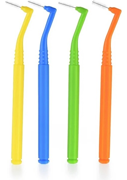 Adet/takım L Tipi Diş Arası Fırça 0.6mm-1.5mm Itme-Çekme Diş Ipi Diş Ağız Bakımı Aracı Diş Temizleme Sakız Diş Fırçası (Yurt Dışından) modelleri