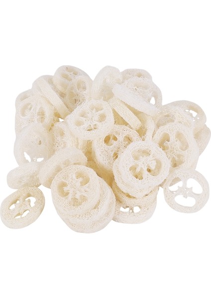 4-6 cm Geniş 50 Adet/grup Doğal Lif Kabağı Dilim Diy Özelleştirme Sabun Araçları, Temizleyici, Sünger Scrubber, Yüz Sabunu Tutucu (Yurt Dışından) fiyatları