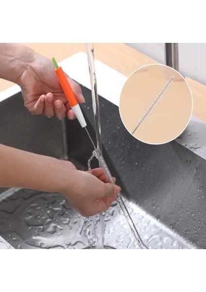 Çok Fonksiyonlu Saman Fırçası Süt Şişesi Saman Fırçası Küçük Fırça Temizleyici Aletler (Yurt Dışından) fırsatları