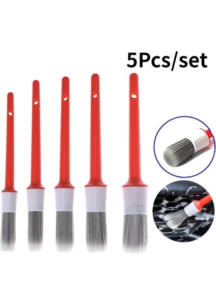 Adet Araba Bileme Tel Güzellik Detaylandırma Fırça Temizleme Dashboard Hava Çıkış Tekerlek Lastik Fırçası Oto Iç Aksesuarları Için (Yurt Dışından)