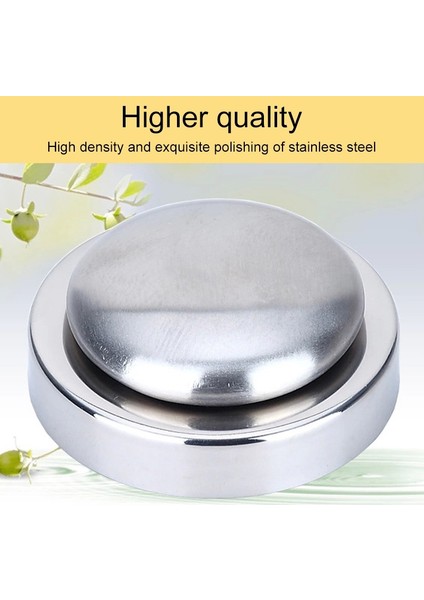 Adet Taşınabilir Temizlik Paslanmaz Çelik Yuvarlak El Sabunu Ortadan Kaldıran Koku Giderici, Rastgele Stil Teslimat (Yurt Dışından) indirimleri