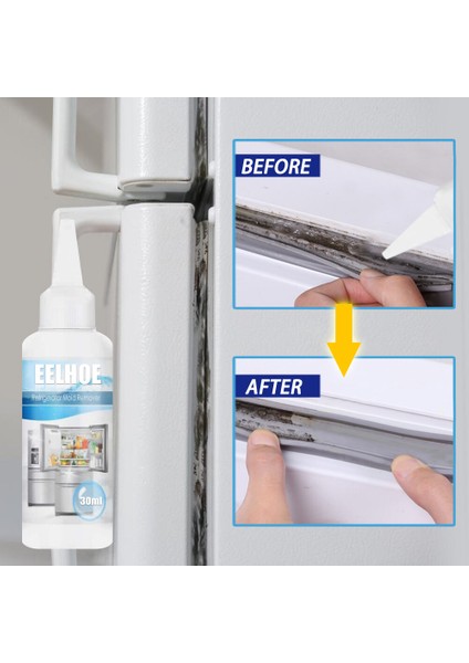 [sıcak] 30ML Ev Buzdolabı Temizleyici Buzdolabı Küf Temizleme Maddesi Güvenli ve Etkili Temizleme Araçları (Yurt Dışından) modelleri
