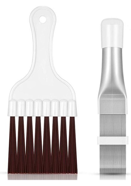 Klima Fin Tarak Kondenser Temizleme Tarağı Soğutma Tamir Aracı Temizleme Fırçası Fin Tarak Fırça Temizleme Aksesuarı (Yurt Dışından)