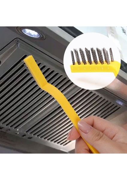 3 Adet / Takım Yaratıcı Gaz Sobası Temizleme Tel Fırça Ocak Kazıyıcı Metal Pirinç Temizleyici Fırça Pot Tava Ev Mutfak Temizleme Araçları (Yurt Dışından)