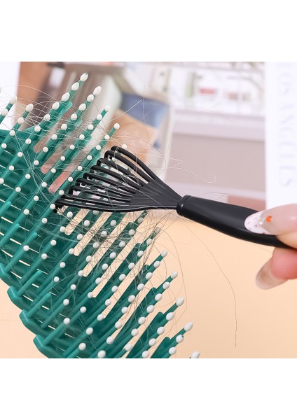 Taşınabilir Uzun Saplı Saç Pençe Temizleme Tarağı/saç Kir Temizleme Kuaförlük Aracı Masaj Hava Yastığı Tarak Temizleyici (Yurt Dışından) modelleri