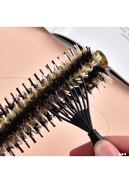 Taşınabilir Uzun Saplı Saç Pençe Temizleme Tarağı/saç Kir Temizleme Kuaförlük Aracı Masaj Hava Yastığı Tarak Temizleyici (Yurt Dışından) indirimleri