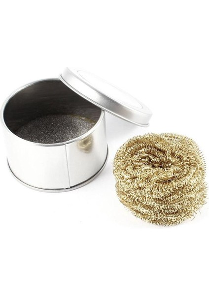 Havya Ucu Temizleme Teli Scrubber Temizleyici Topu Metal Kasa (Yurt Dışından)