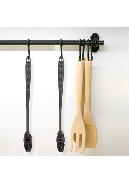 Yumuşak Silikon Bardak Temizleme Fırçası Scrubber Mutfak Temizleme Araçları Uzun Saplı Cam Bardak Yıkama Fırçaları (Yurt Dışından) indirimleri