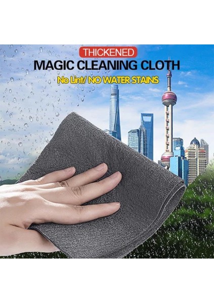 Adet Sihirli Bez Cam Hiçbir Iz Araç Ön Camı Cam Temizleme Aracı Mikrofiber Bez Hızla Emici Yıkama Havluları (Yurt Dışından) fiyatları