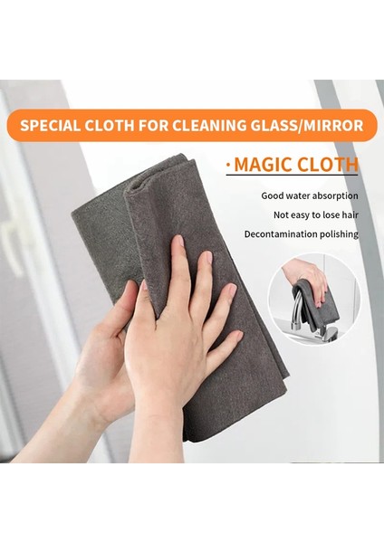 Adet Sihirli Bez Cam Hiçbir Iz Araç Ön Camı Cam Temizleme Aracı Mikrofiber Bez Hızla Emici Yıkama Havluları (Yurt Dışından) modelleri