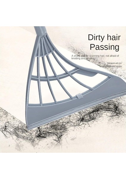 Kauçuk Süpürge El Itme Süpürgesi Sihirli Süpürge Zemin Silecek Silecek Zemin Temizleme Zemin Silecek Süpürme Fırçası Pet Saç Süpürge (Yurt Dışından)