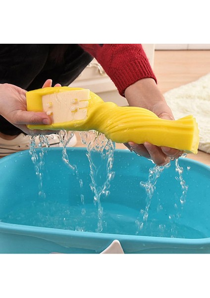28 cm Rastgele Renk Ev Mutfak Oturma Odası Zemin Temizleme Süngeri Pva Sünger Köpük Paspas Kafası Değiştirme Seti Sıkma Paspas Kafası (Yurt Dışından) indirimleri