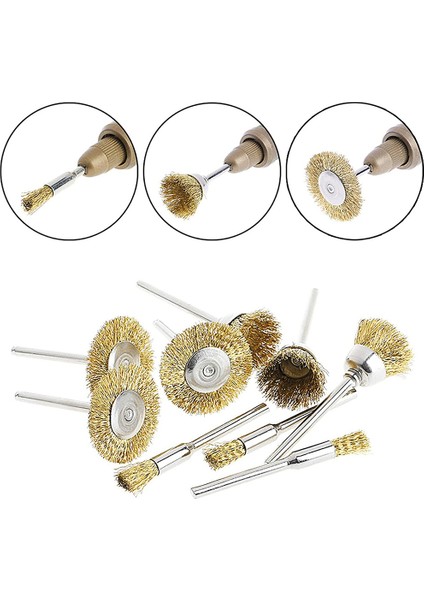 36 Parça, Pirinç ve Tel Fırça Seti, Parlatma ve Temizleme Aletleri Için (Yurt Dışından) fırsatları