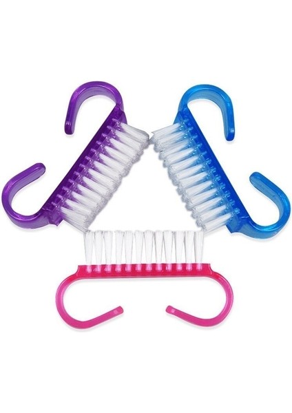 [ayak Izi] 5 Adet/takım Renk Rastgele Sıcak Satış Tırnak Temizleme Temiz Fırça Aracı Dosya Manikür Pedikür Yumuşak Kaldır (Yurt Dışından) fiyatları