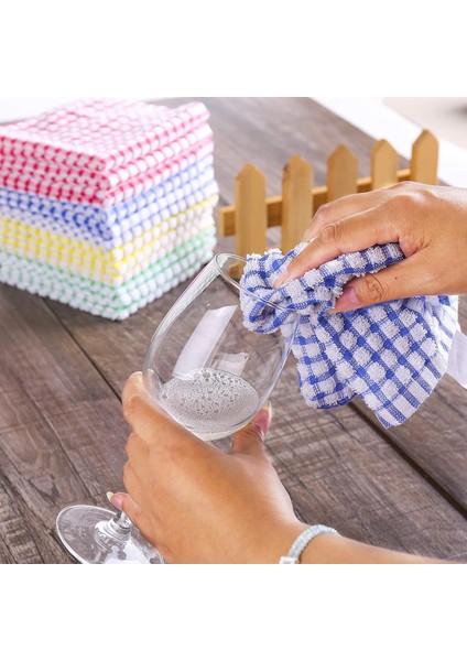 Mutfak Için Bulaşık Bezleri - 10 Paket Çevre Dostu Bulaşık Havlusu ve Mutfak Için Bulaşık Bezi Setleri - Emici Bulaşık Bezi (Yurt Dışından) fırsatları