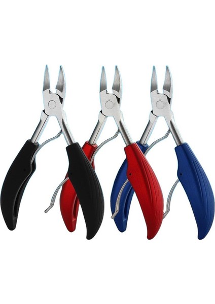 Adet Tırnak Makası Batık Kalın Tırnak Paslanmaz Çelik Kavisli Bıçaklar Ergonomik Saplı Ayak Tırnağı Kesici Aletler Erkekler Kadınlar Için (Yurt Dışından)