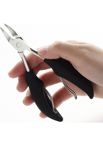 Adet Tırnak Makası Batık Kalın Tırnak Paslanmaz Çelik Kavisli Bıçaklar Ergonomik Saplı Ayak Tırnağı Kesici Aletler Erkekler Kadınlar Için (Yurt Dışından) fırsatları